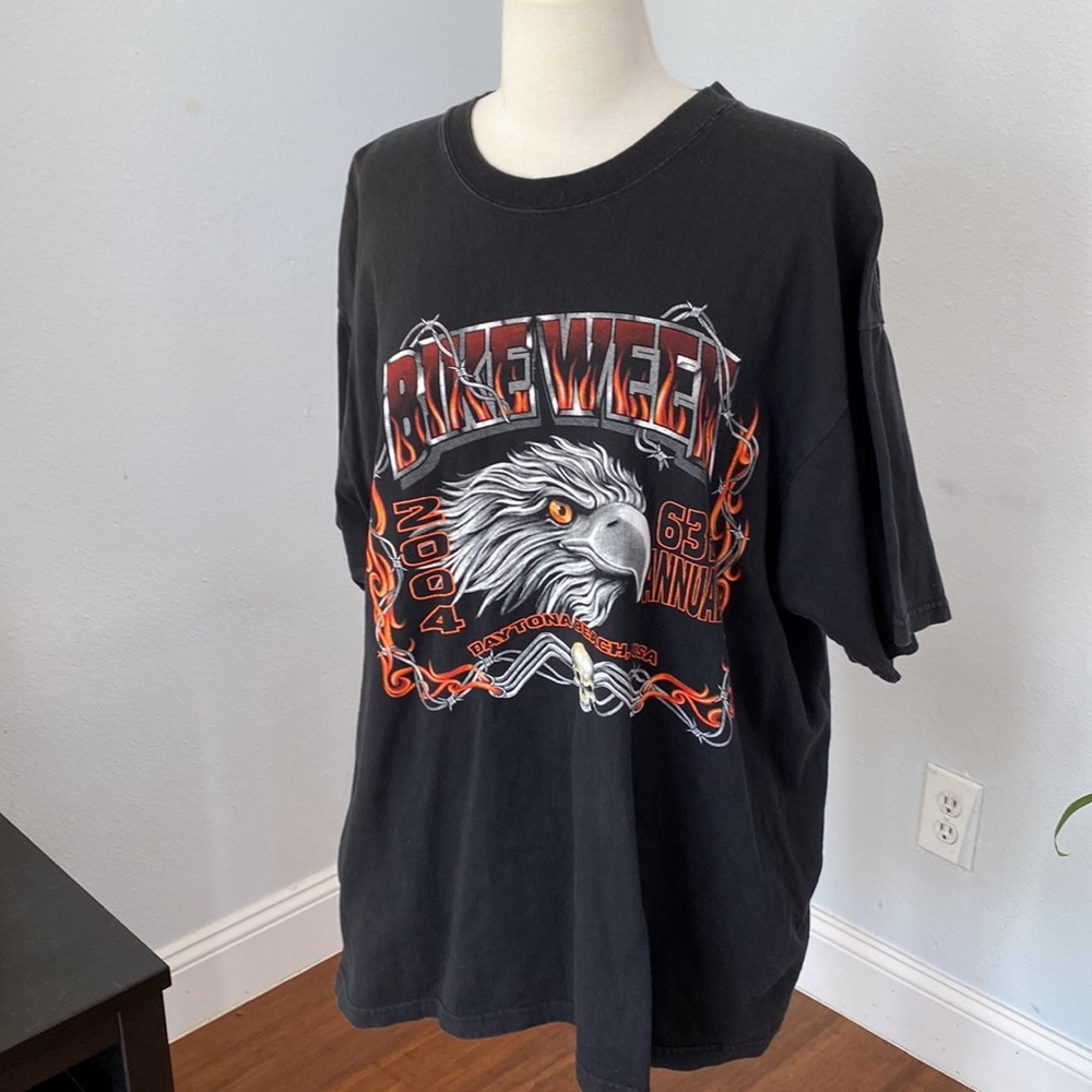BIKEWEEK 63 RD Annual Daytona Beach 2004‎ Graphic T-Shirt Size XL